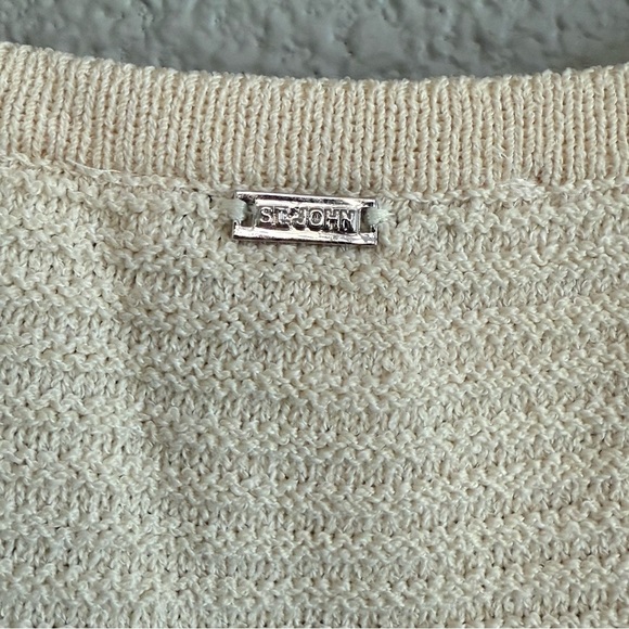 St. John Sport Sweater Tank Top Size Petite EUC - Picture 4 of 5